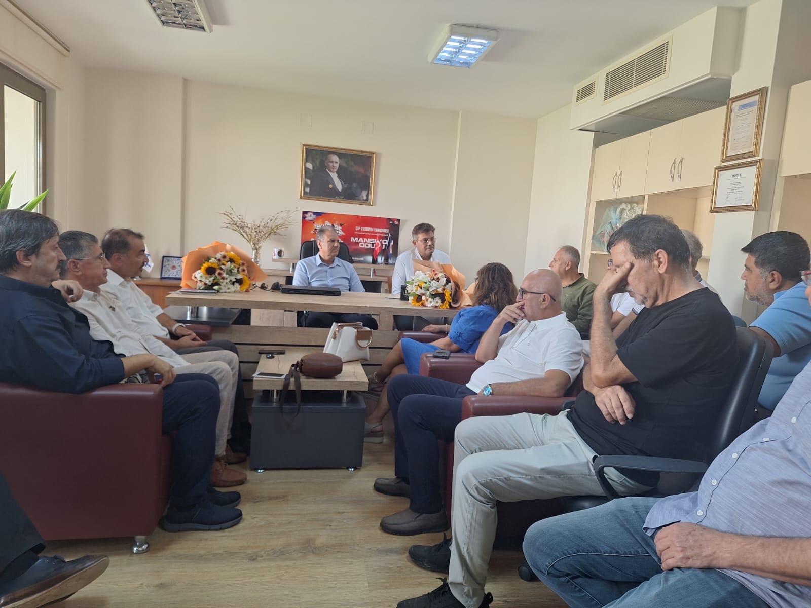 Mersin Üniversitesi Elektrik-Elektronik Mühendisliği Bölümünde gerçekleştirilen görüşme